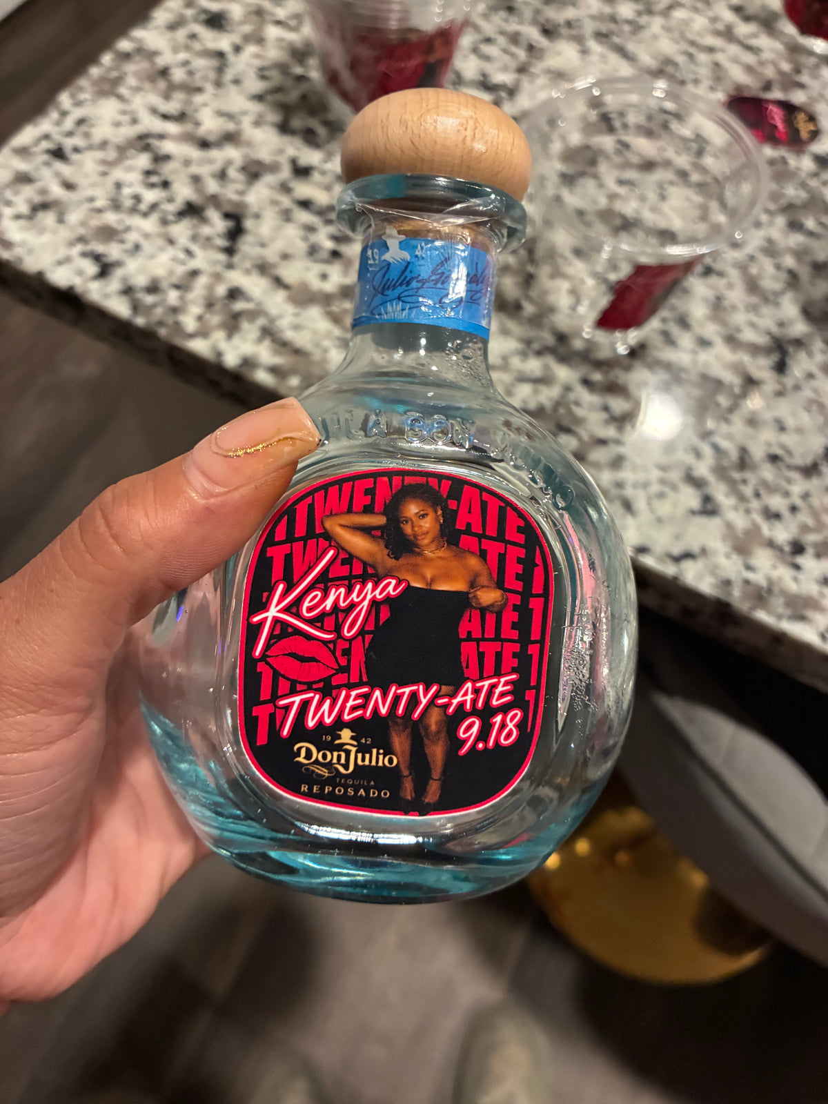 Custom Spirits Label
